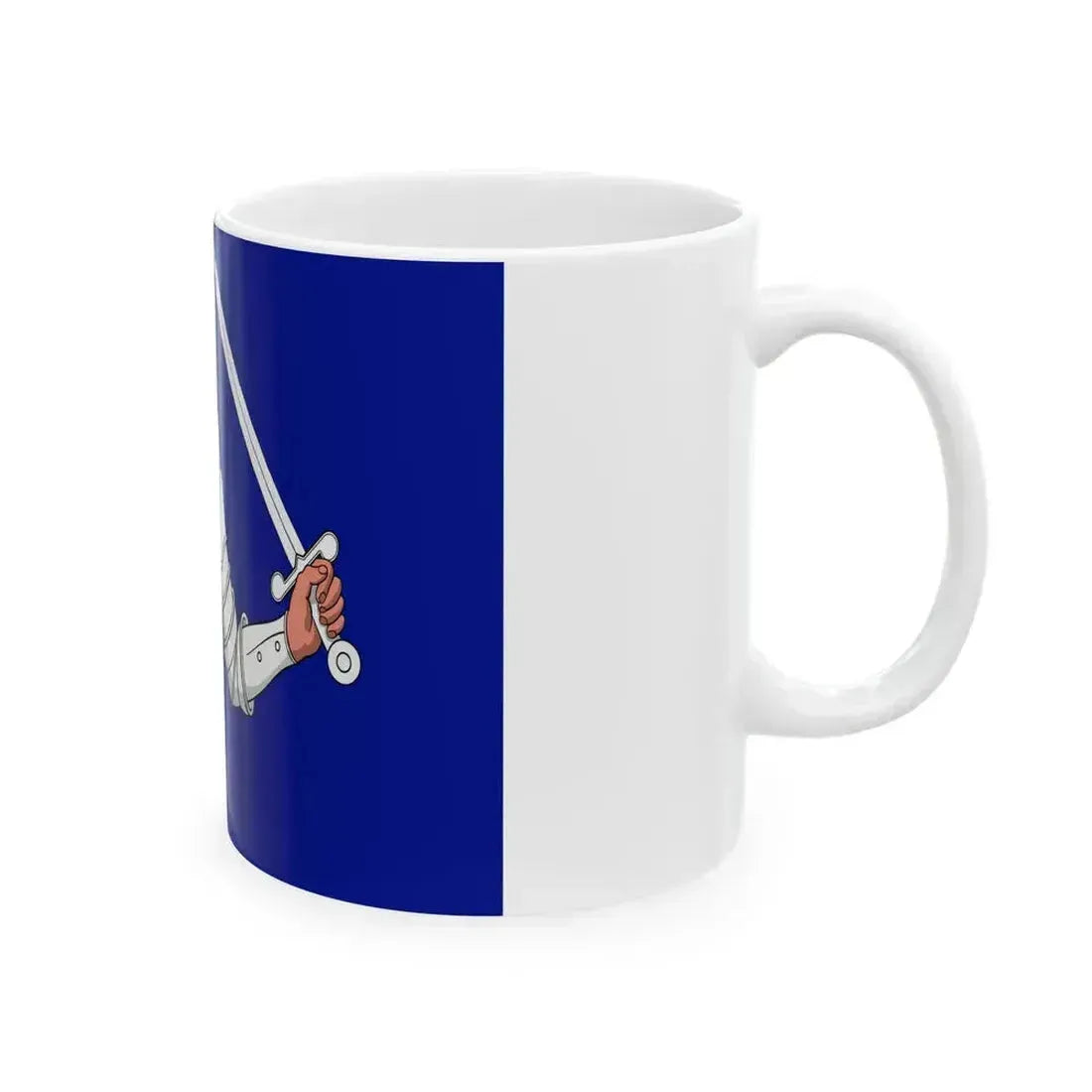 Flag of Connacht Ireland - White Coffee Mug - Go Mug Yourself
