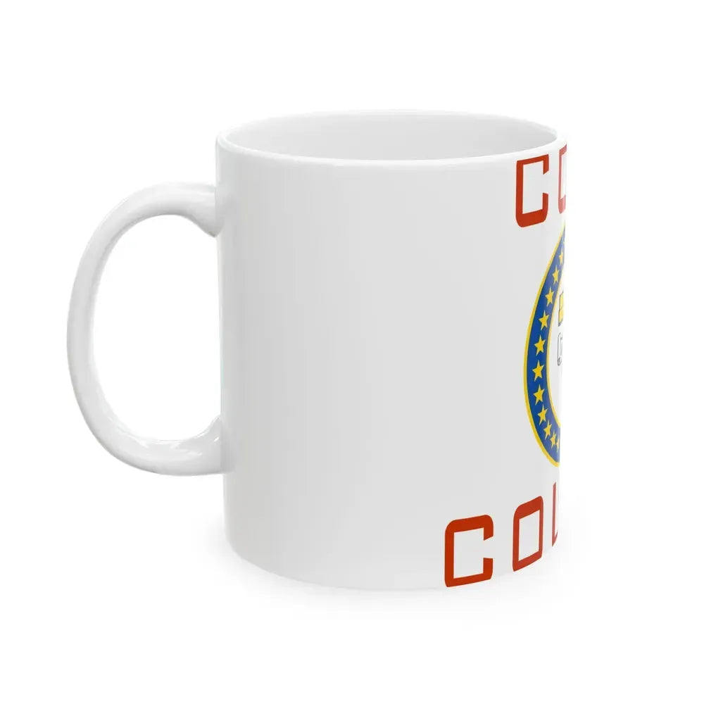 Flag of Cook County Illinois 1961-2022 (United States) White Coffee Mug - Go Mug Yourself
