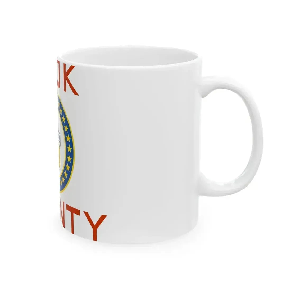 Flag of Cook County Illinois 1961-2022 (United States) White Coffee Mug - Go Mug Yourself