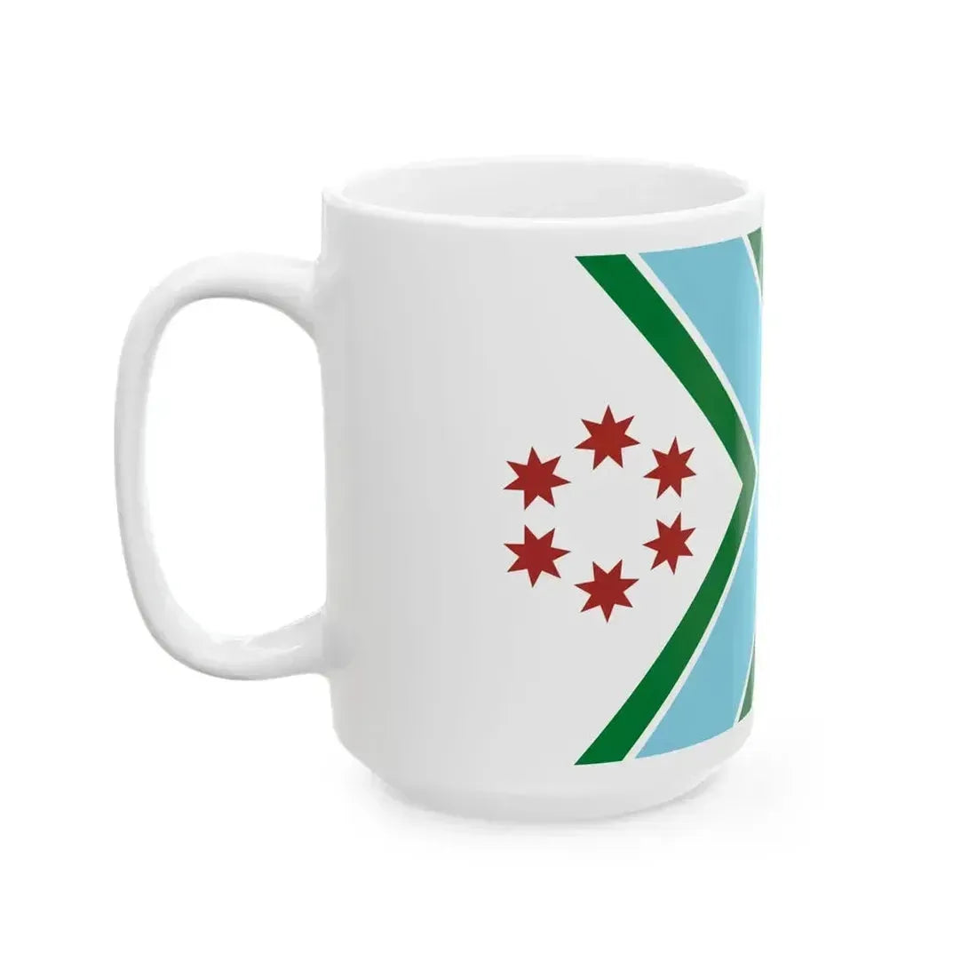 Flag of Cook County Illinois (United States) White Coffee Mug - Go Mug Yourself