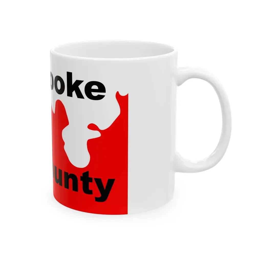 Flag of Cooke County Texas (United States) White Coffee Mug - Go Mug Yourself