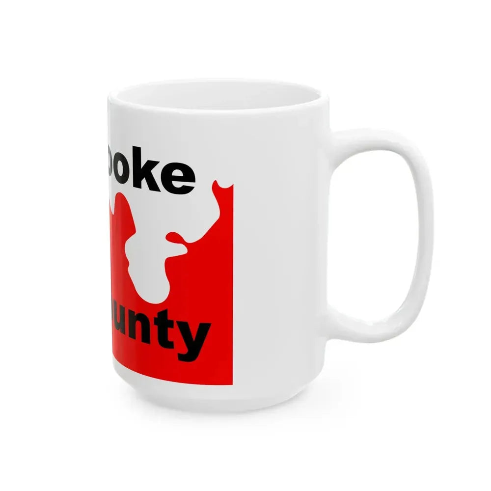 Flag of Cooke County Texas (United States) White Coffee Mug - Go Mug Yourself