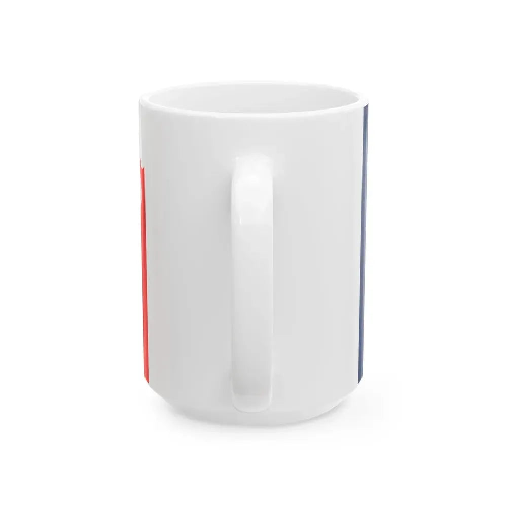 Flag of Cooke County Texas variant (United States) White Coffee Mug - Go Mug Yourself
