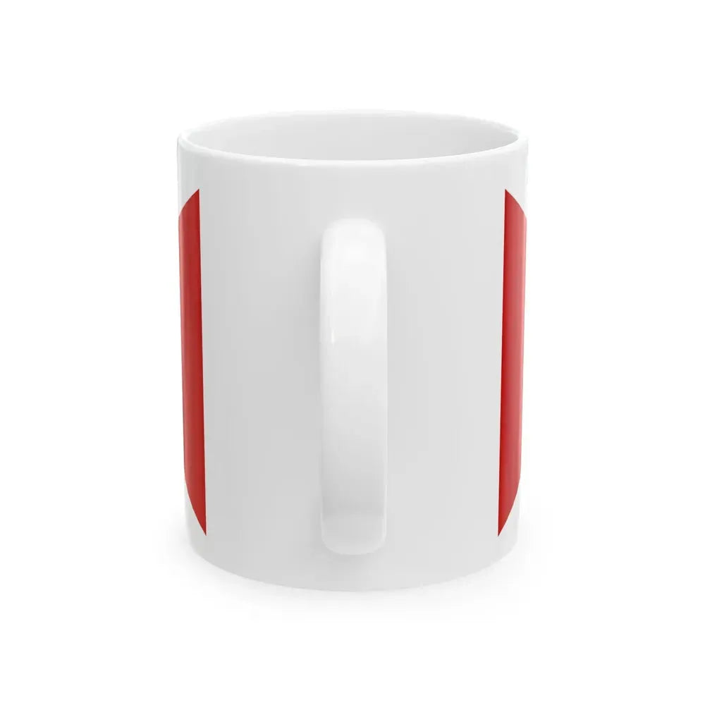 Flag of Cooper City Florida (United States) White Coffee Mug - Go Mug Yourself