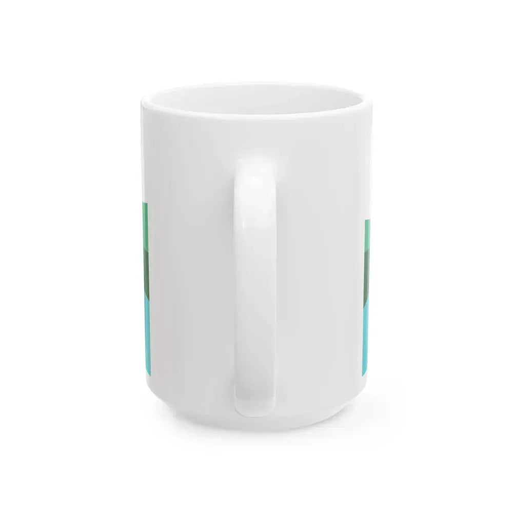 Flag of Coral Springs Florida (United States) White Coffee Mug - Go Mug Yourself