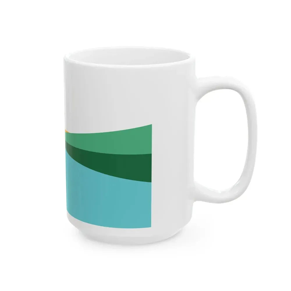 Flag of Coral Springs Florida (United States) White Coffee Mug - Go Mug Yourself