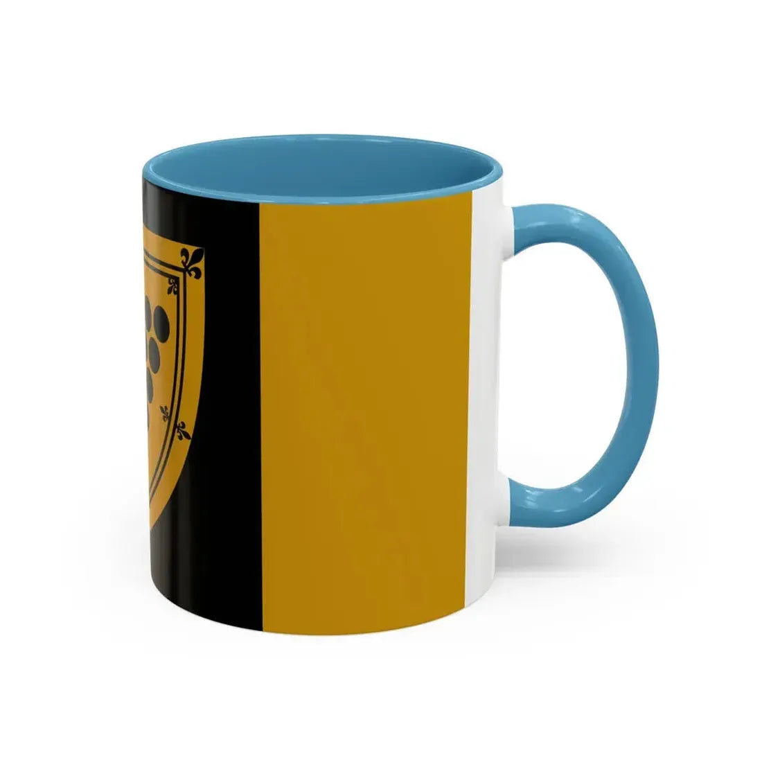 Flag of Cornwall Ontario Canada - Accent Coffee Mug - Go Mug Yourself