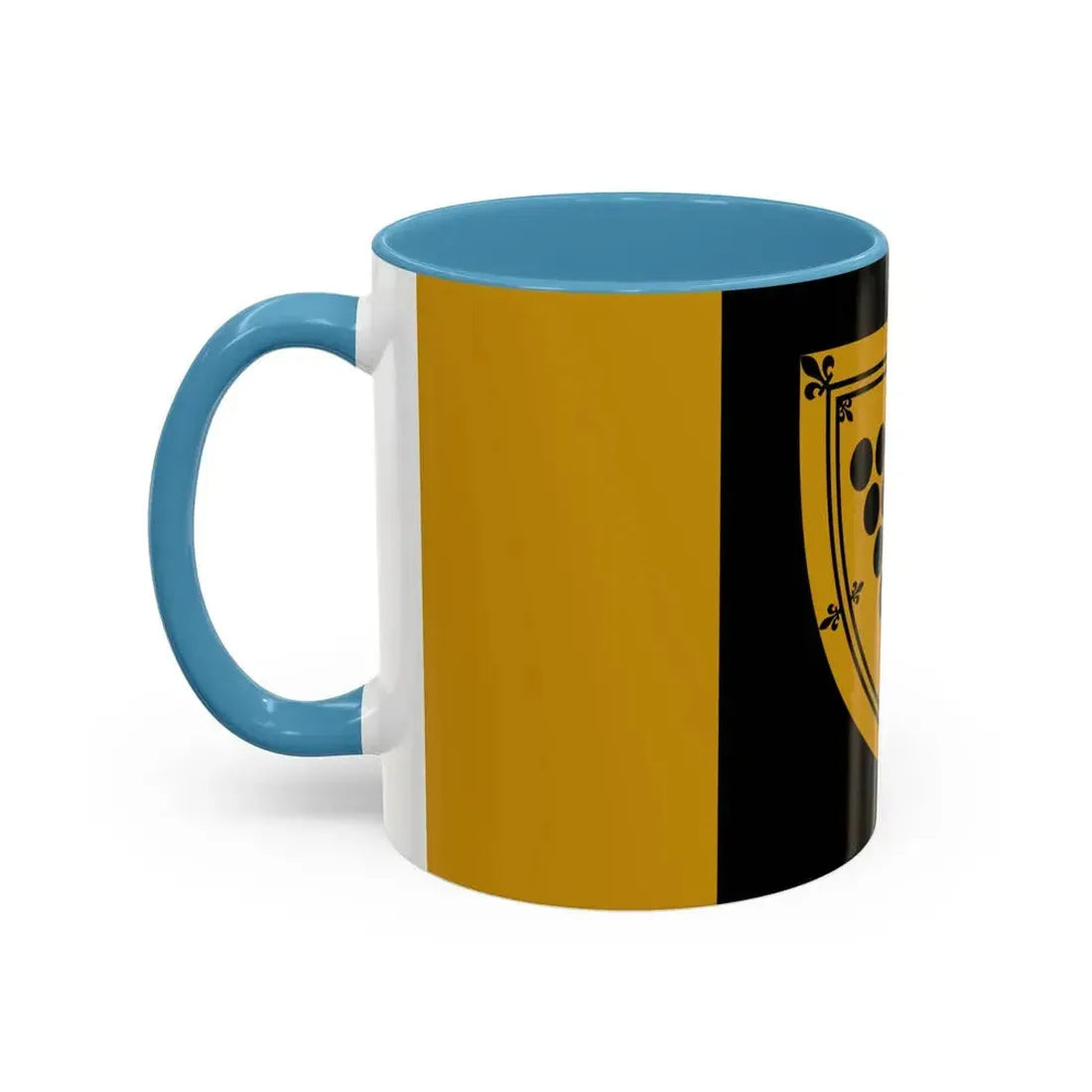 Flag of Cornwall Ontario Canada - Accent Coffee Mug - Go Mug Yourself