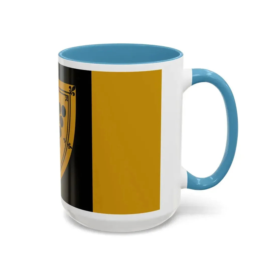 Flag of Cornwall Ontario Canada - Accent Coffee Mug - Go Mug Yourself