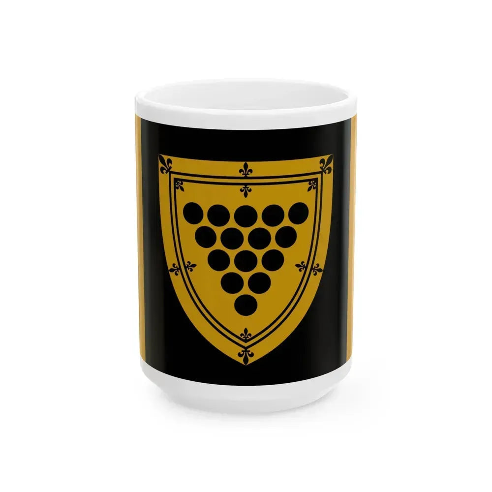 Flag of Cornwall Ontario Canada - White Coffee Mug 15oz - Go Mug Yourself