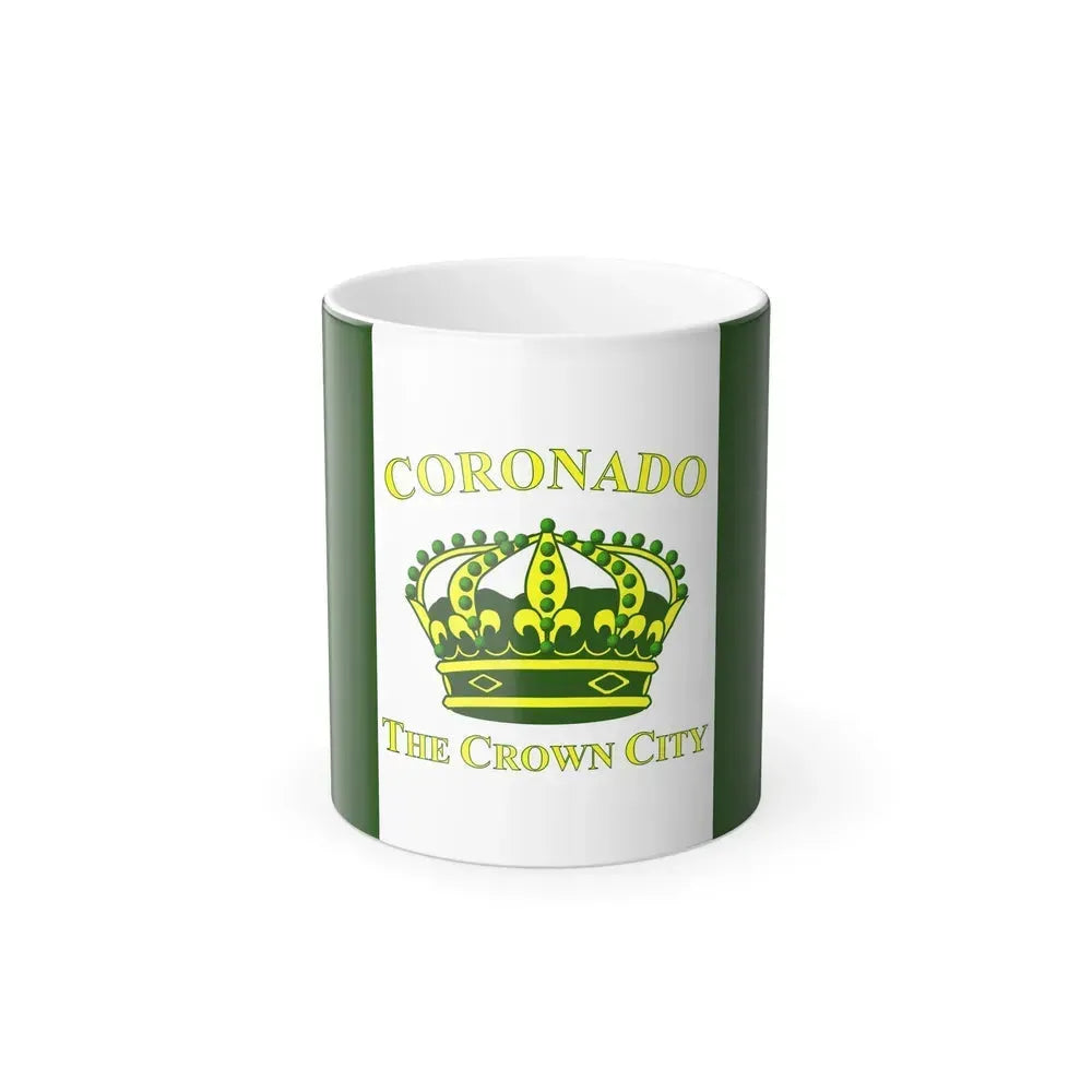 Flag of Coronado, California - Color Changing Coffee Mug 11oz - Go Mug Yourself