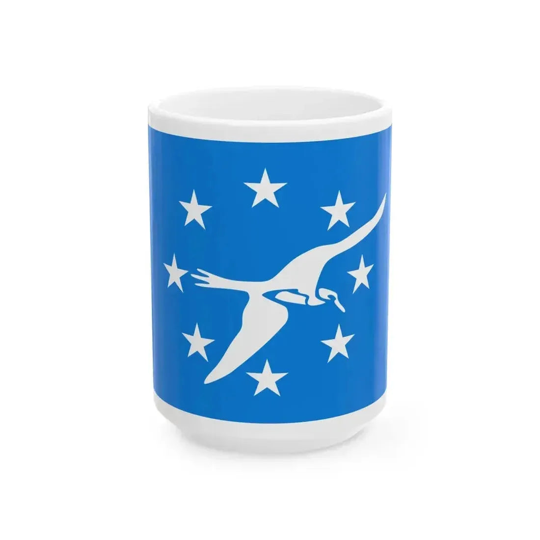 Flag of Corpus Christi Texas (United States) White Coffee Mug 15oz - Go Mug Yourself
