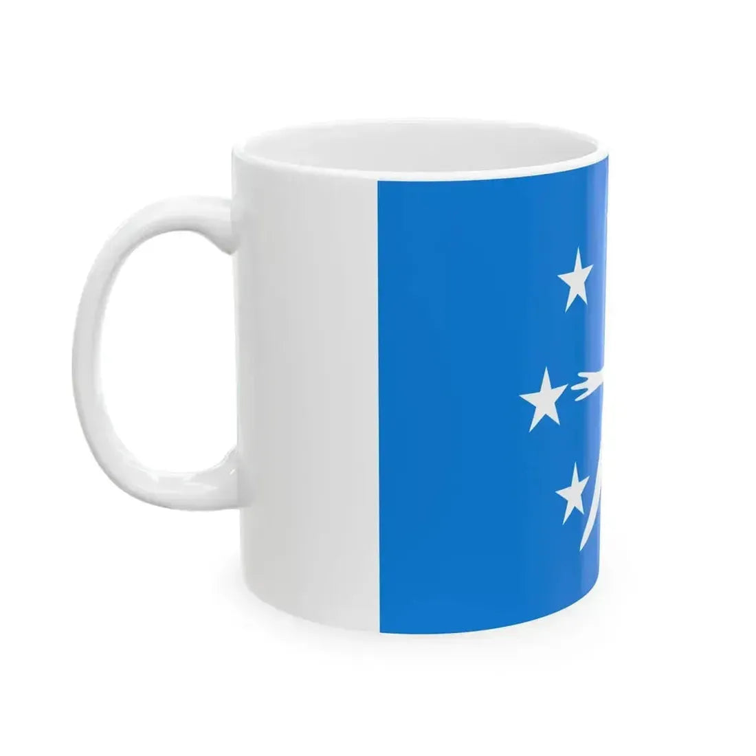 Flag of Corpus Christi Texas (United States) White Coffee Mug - Go Mug Yourself