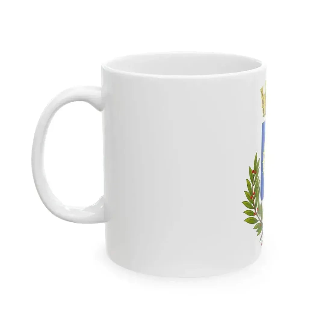 Flag of Correggio (Italy) White Coffee Mug - Go Mug Yourself