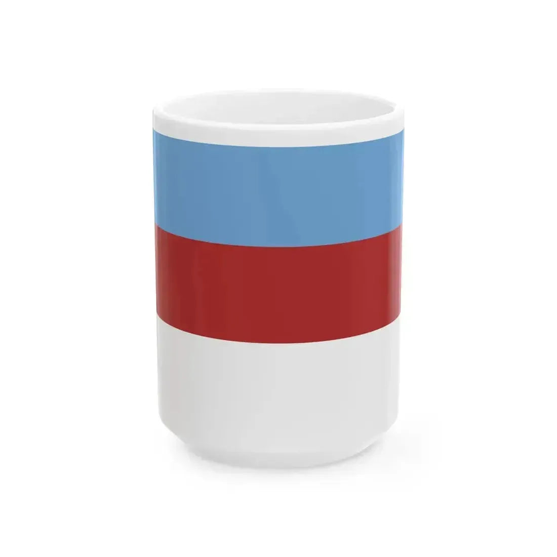Flag of Corrientes 1814 (Argentina) White Coffee Mug 15oz - Go Mug Yourself