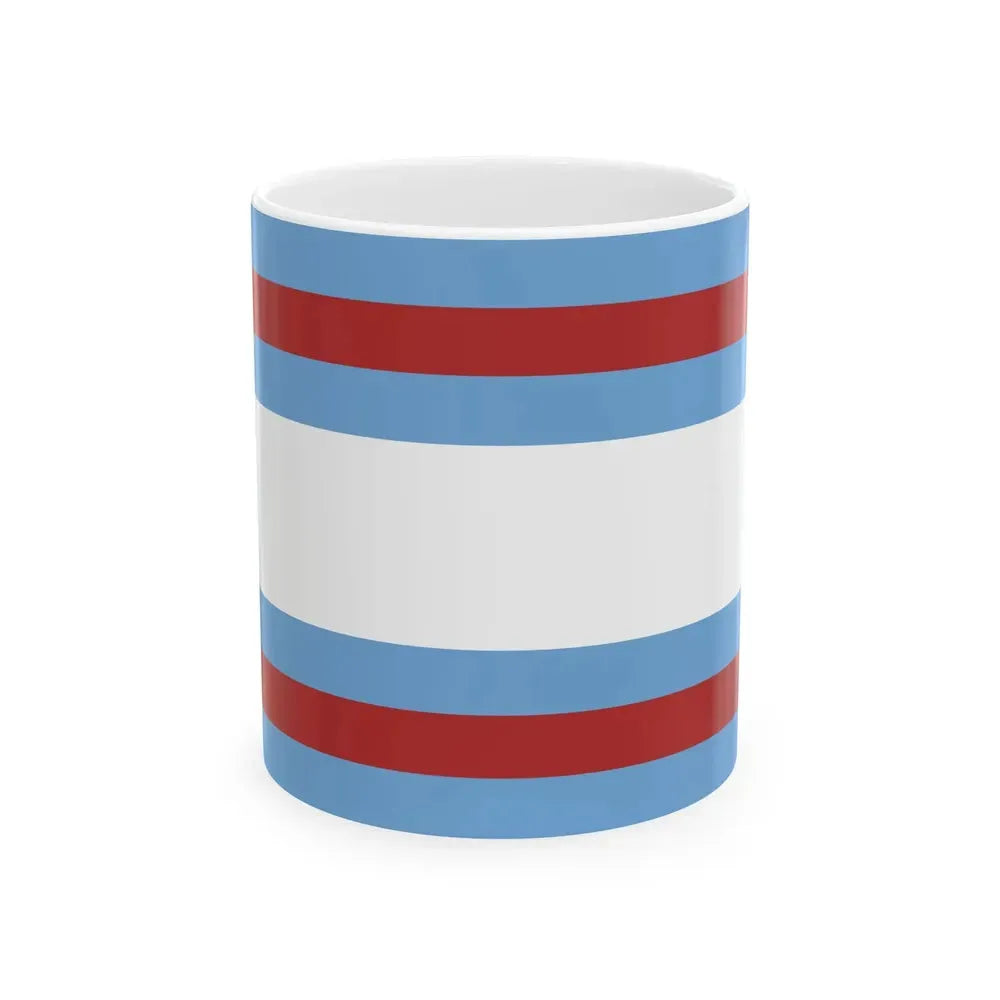 Flag of Corrientes 1815 (Argentina) White Coffee Mug 11oz - Go Mug Yourself
