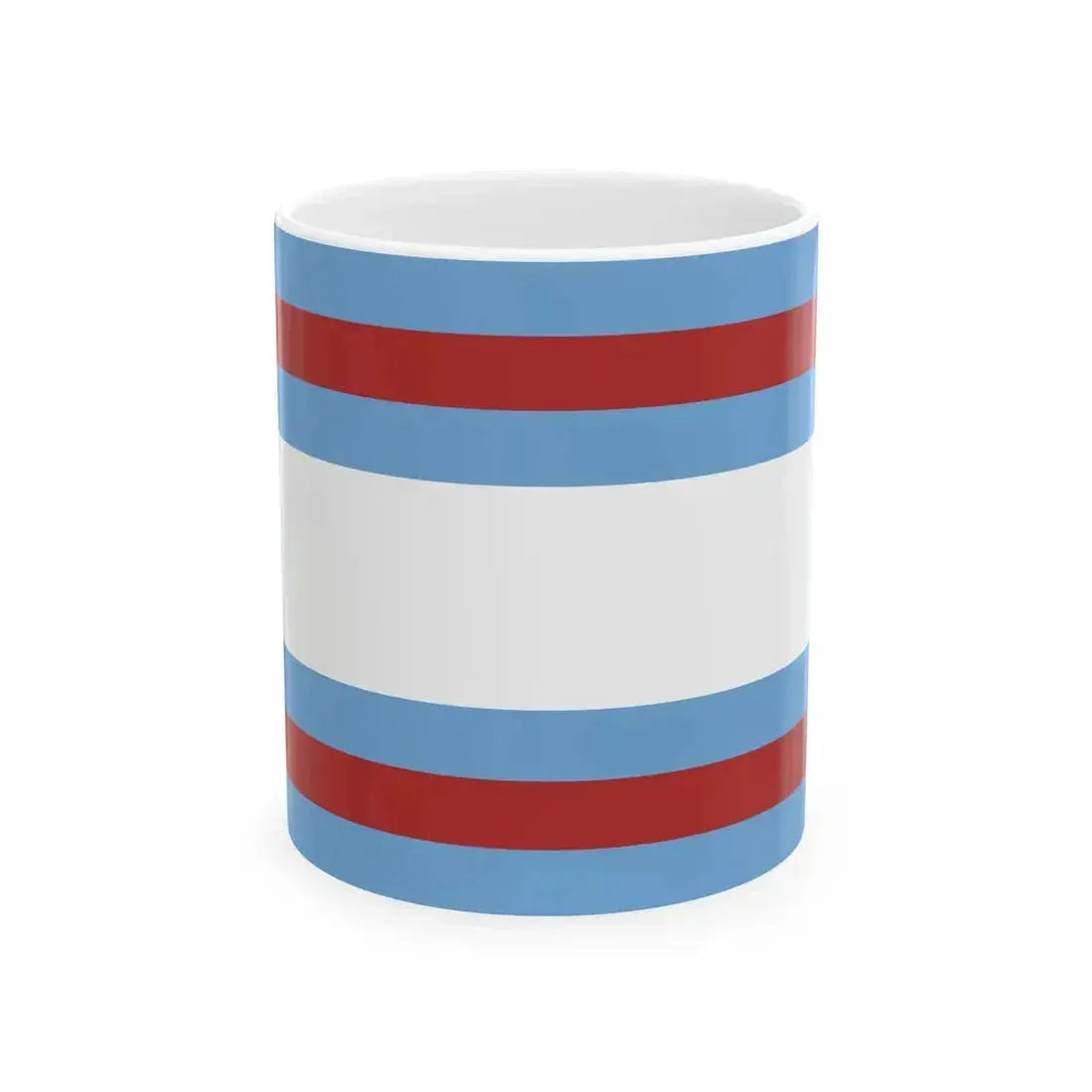 Flag of Corrientes 1815 (Argentina) White Coffee Mug 11oz - Go Mug Yourself
