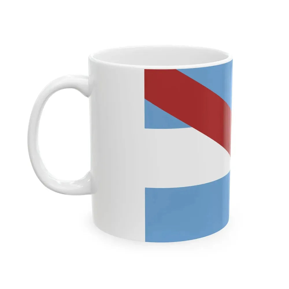 Flag of Corrientes 1820-1822 (Argentina) White Coffee Mug - Go Mug Yourself