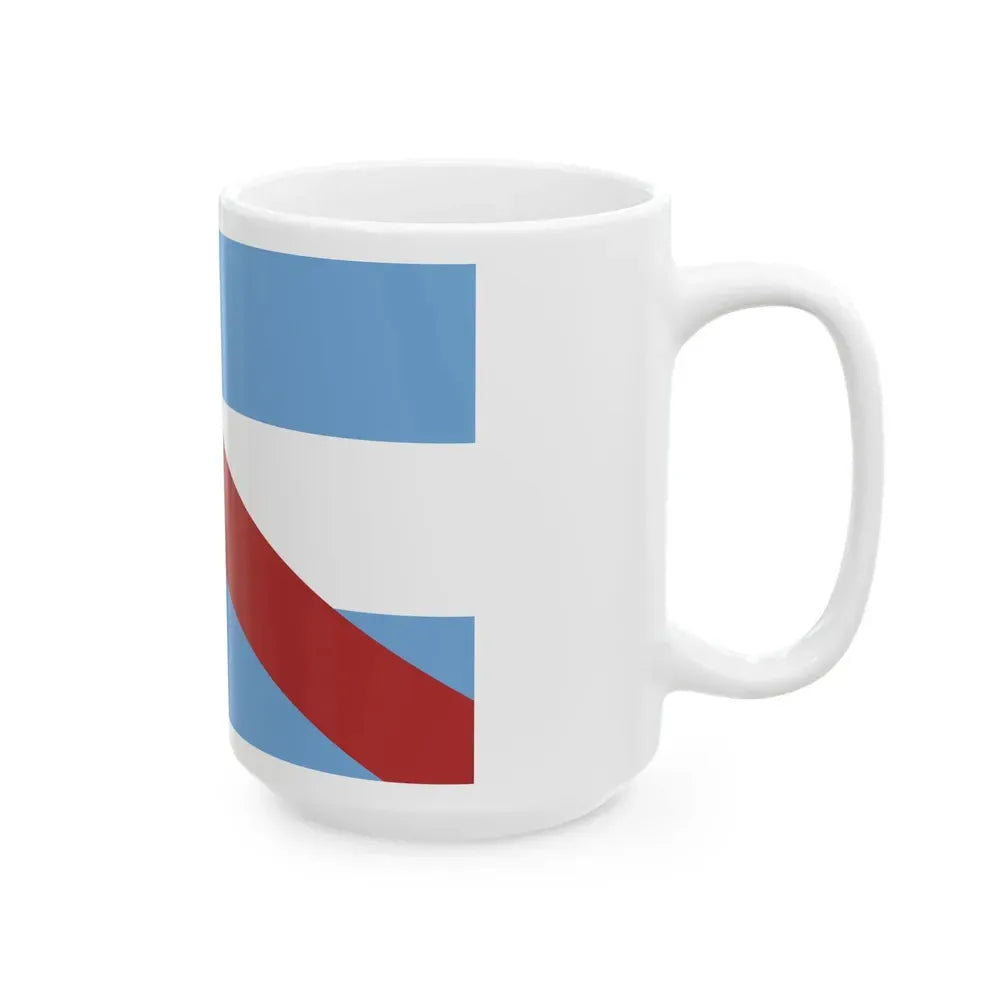 Flag of Corrientes 1820-1822 (Argentina) White Coffee Mug - Go Mug Yourself