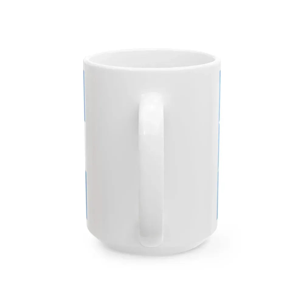 Flag of Corrientes 1823-1825 (Argentina) White Coffee Mug - Go Mug Yourself
