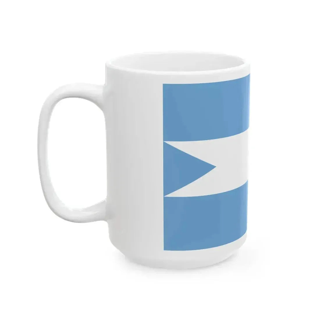 Flag of Corrientes 1823-1825 (Argentina) White Coffee Mug - Go Mug Yourself