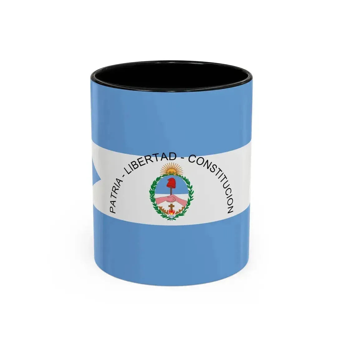 Flag of Corrientes Province Argentina - Accent Coffee Mug 11oz Black - Go Mug Yourself