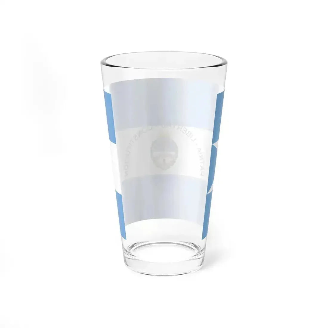 Flag of Corrientes Province Argentina - Pint Glass 16oz - Go Mug Yourself