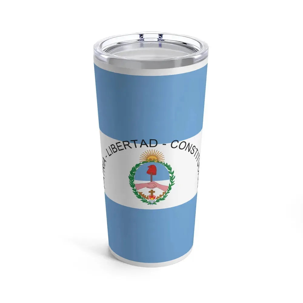 Flag of Corrientes Province Argentina - Tumbler 20oz 20oz - Go Mug Yourself