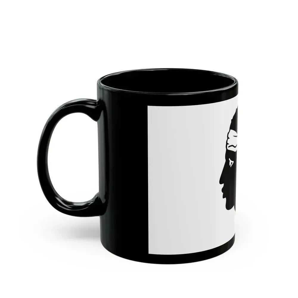 Flag of Corsica France - Black Coffee Mug - Go Mug Yourself