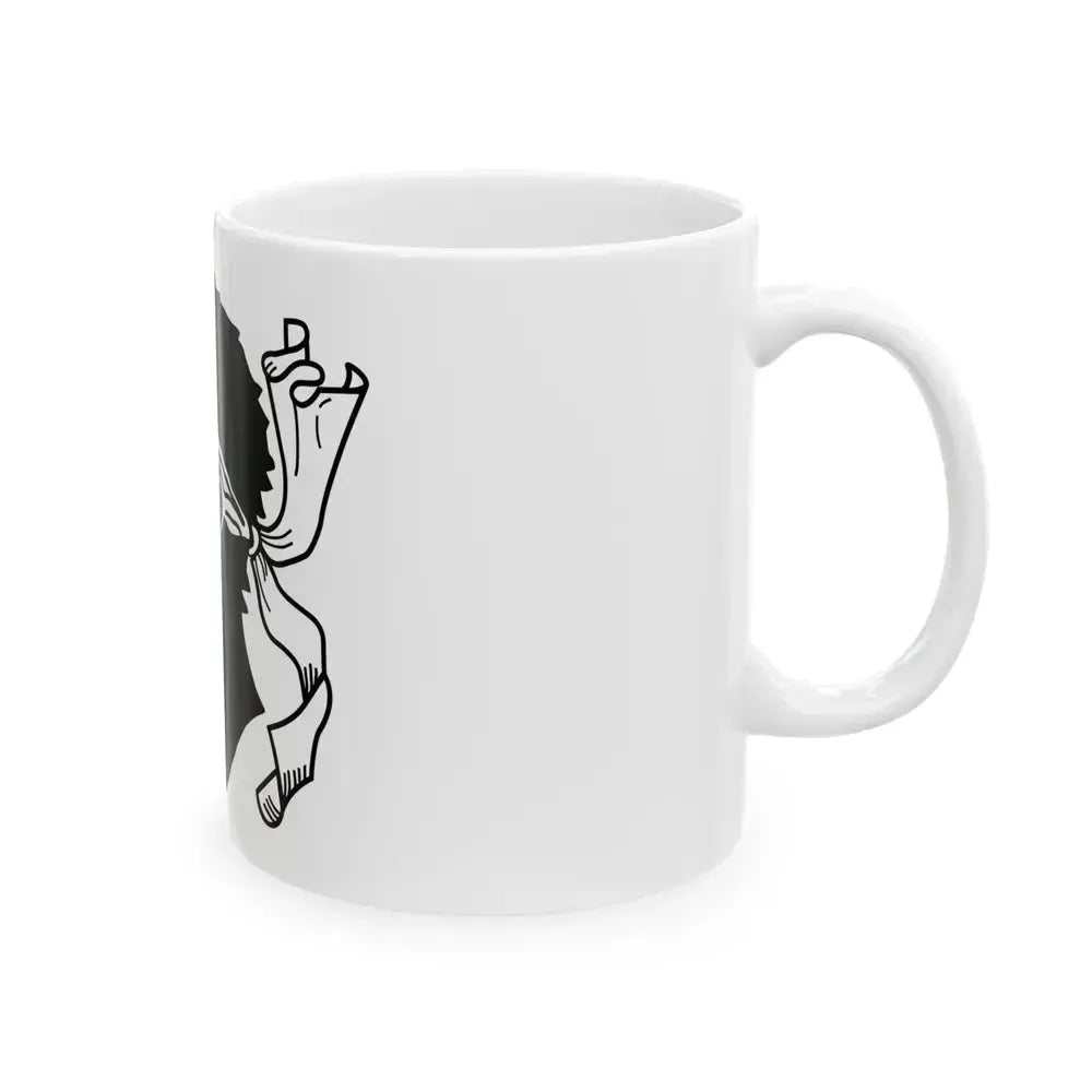 Flag of Corsica France - White Coffee Mug - Go Mug Yourself