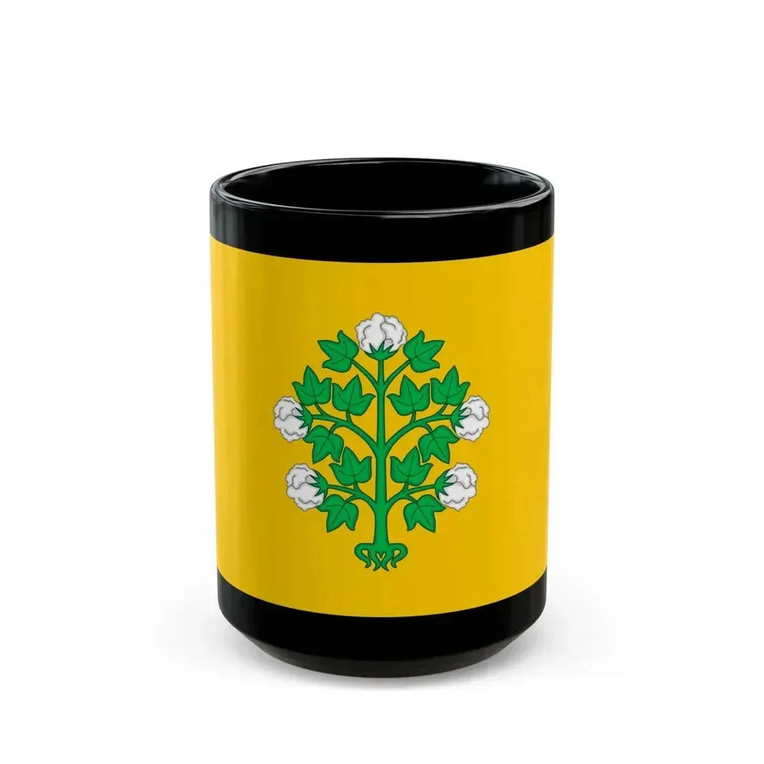 Flag of Cospicua Bormla Malta - Black Coffee Mug 15oz - Go Mug Yourself
