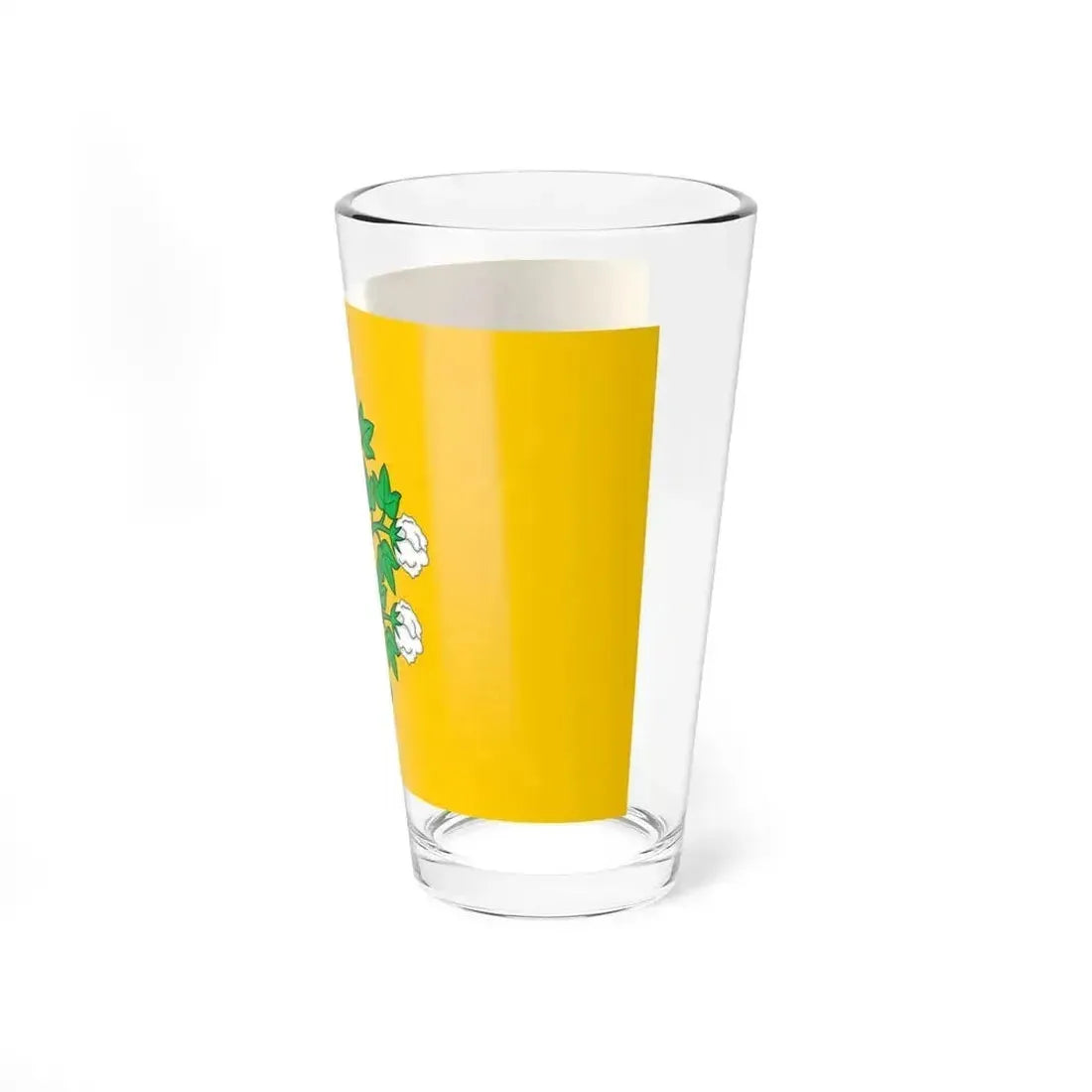 Flag of Cospicua Bormla Malta - Pint Glass 16oz - Go Mug Yourself