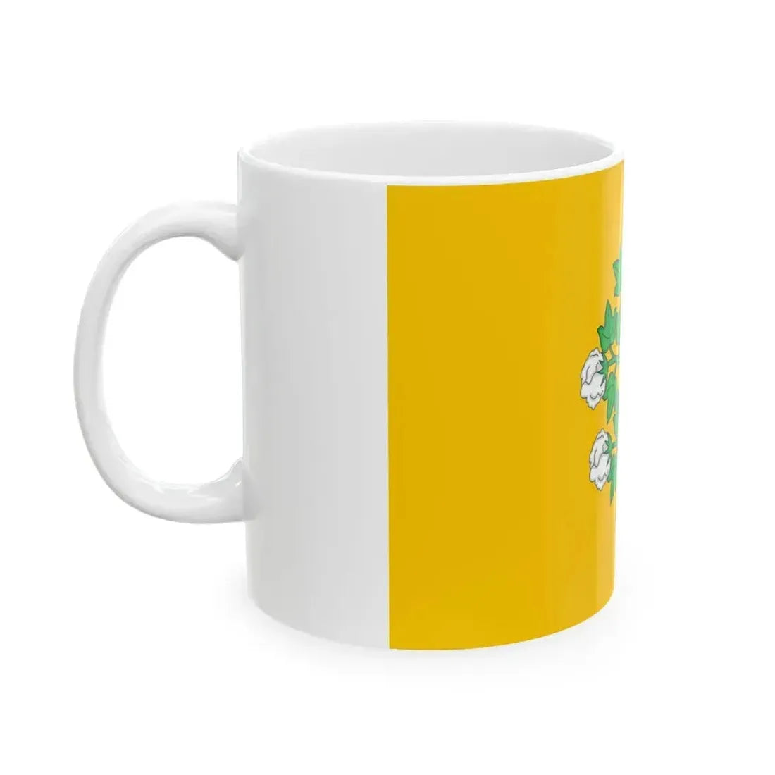 Flag of Cospicua Bormla Malta - White Coffee Mug - Go Mug Yourself