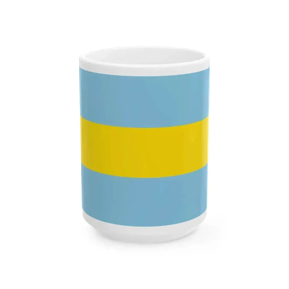 Flag of Costa Rica 1821-1823 (Costa Rica) White Coffee Mug 15oz - Go Mug Yourself