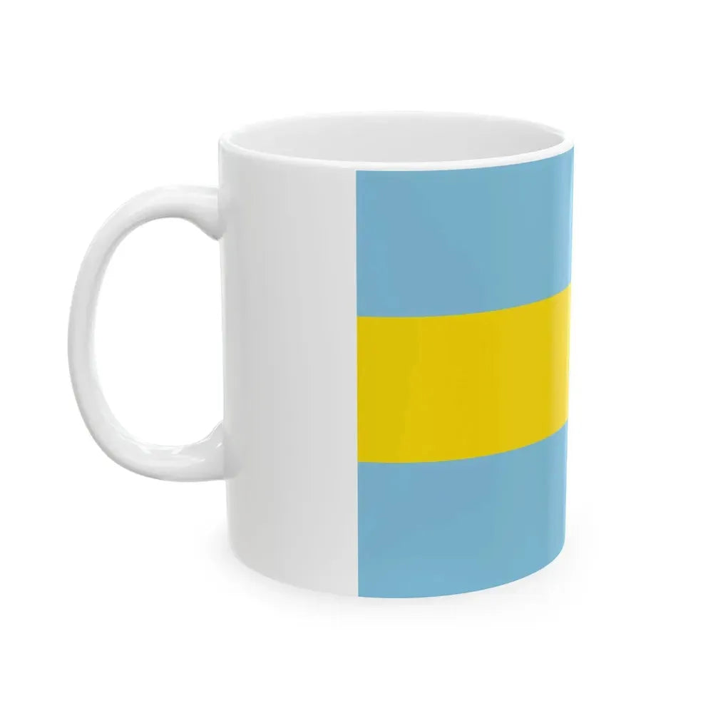 Flag of Costa Rica 1821-1823 (Costa Rica) White Coffee Mug - Go Mug Yourself