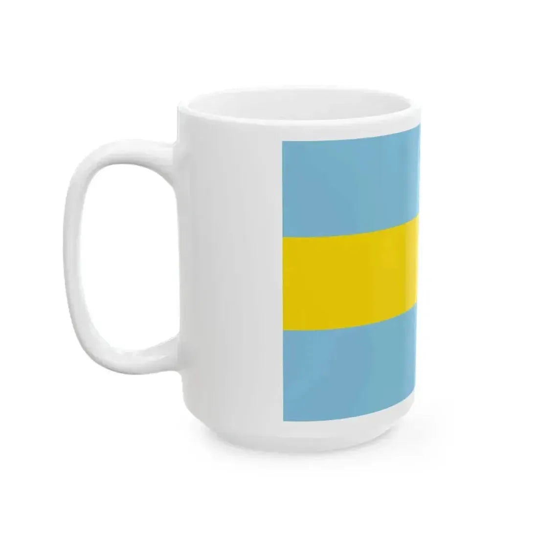 Flag of Costa Rica 1821-1823 (Costa Rica) White Coffee Mug - Go Mug Yourself