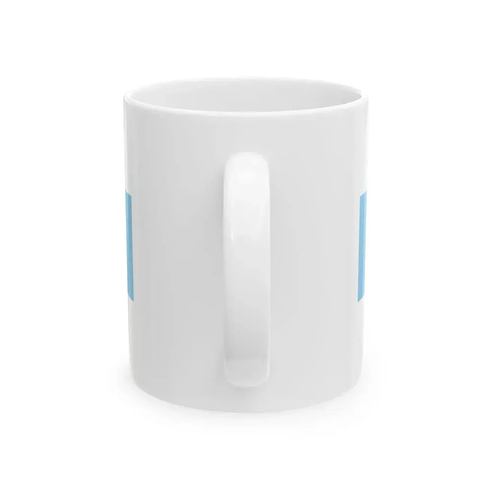 Flag of Costa Rica 1840-1842 (Costa Rica) White Coffee Mug - Go Mug Yourself