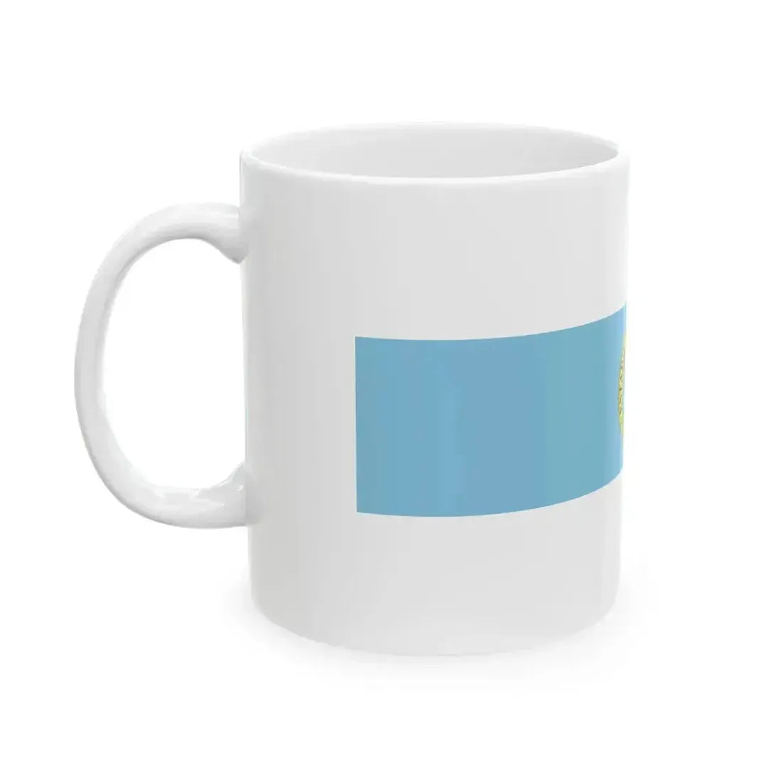 Flag of Costa Rica 1840-1842 (Costa Rica) White Coffee Mug - Go Mug Yourself