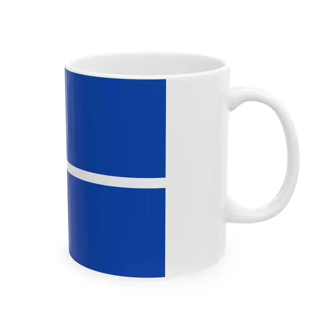Flag of Costa Rica 1845 proposal (Costa Rica) White Coffee Mug - Go Mug Yourself