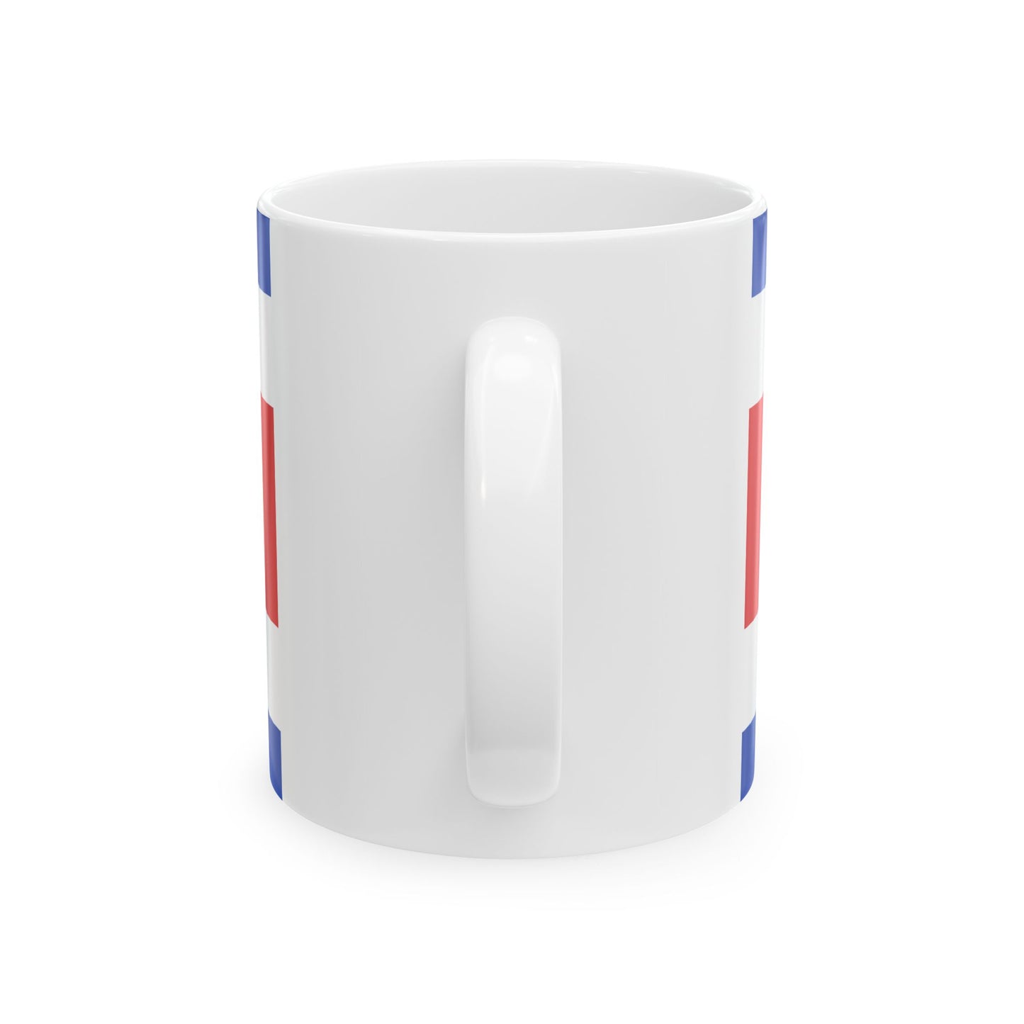 Flag of Costa Rica 1848-1906 (Costa Rica) White Coffee Mug-Go Mug Yourself