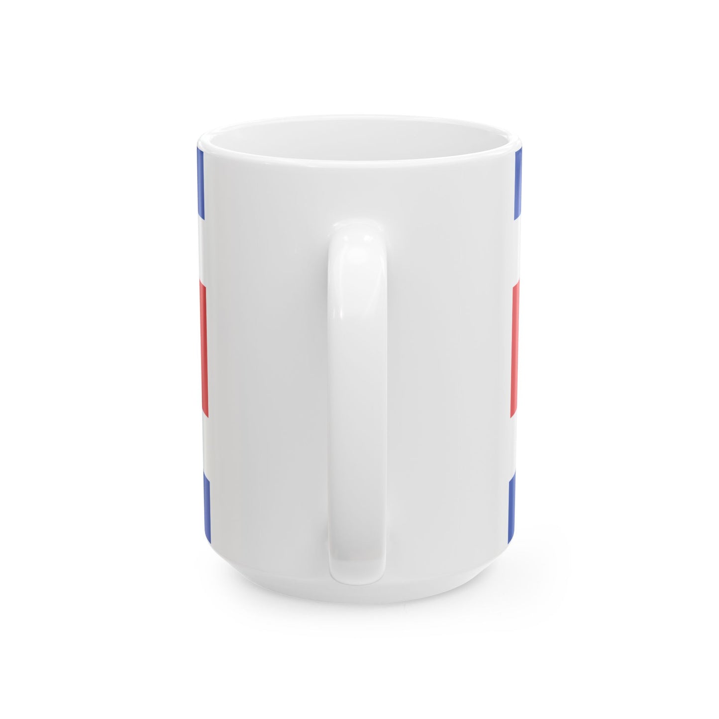 Flag of Costa Rica 1848-1906 (Costa Rica) White Coffee Mug-Go Mug Yourself