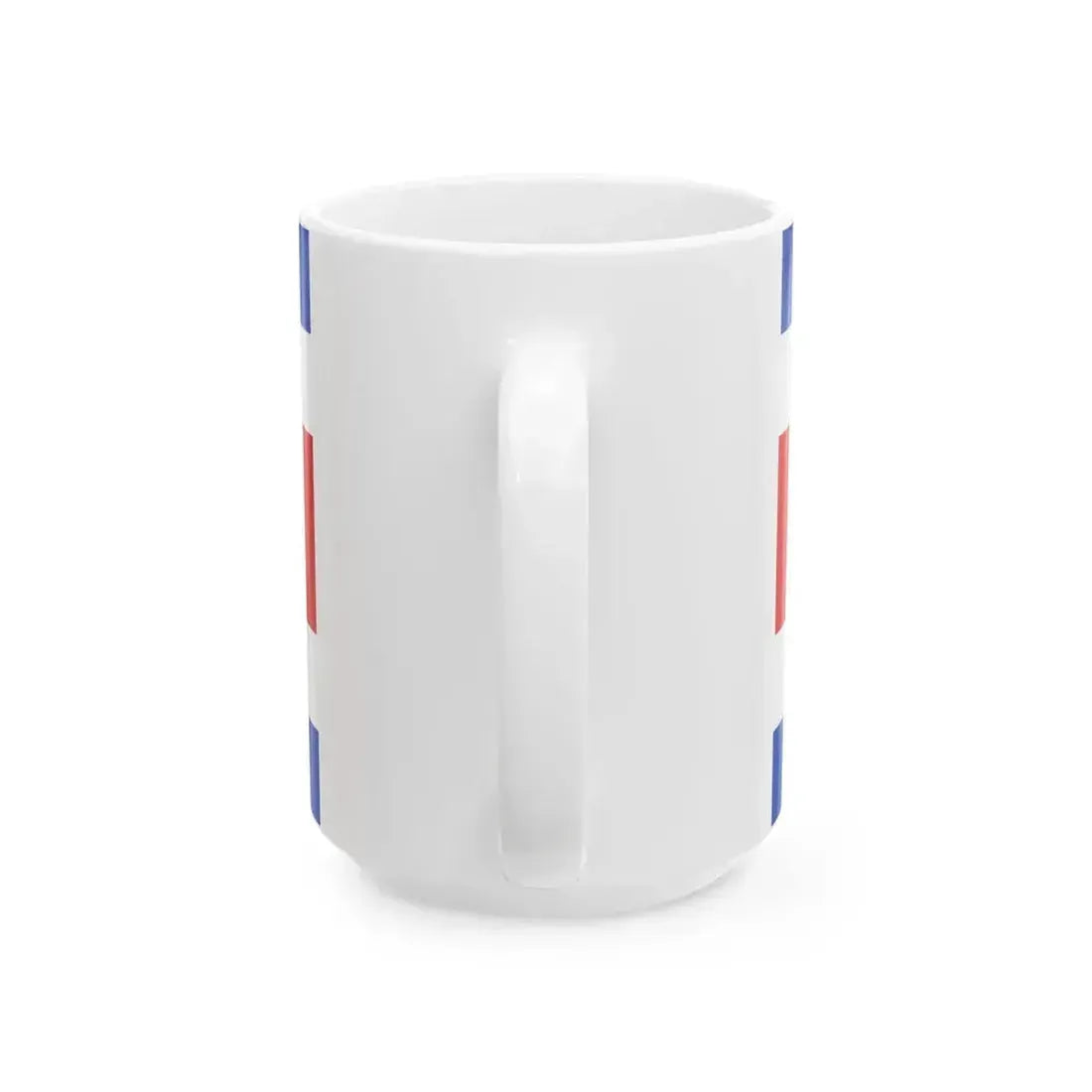 Flag of Costa Rica 1848-1906 (Costa Rica) White Coffee Mug - Go Mug Yourself