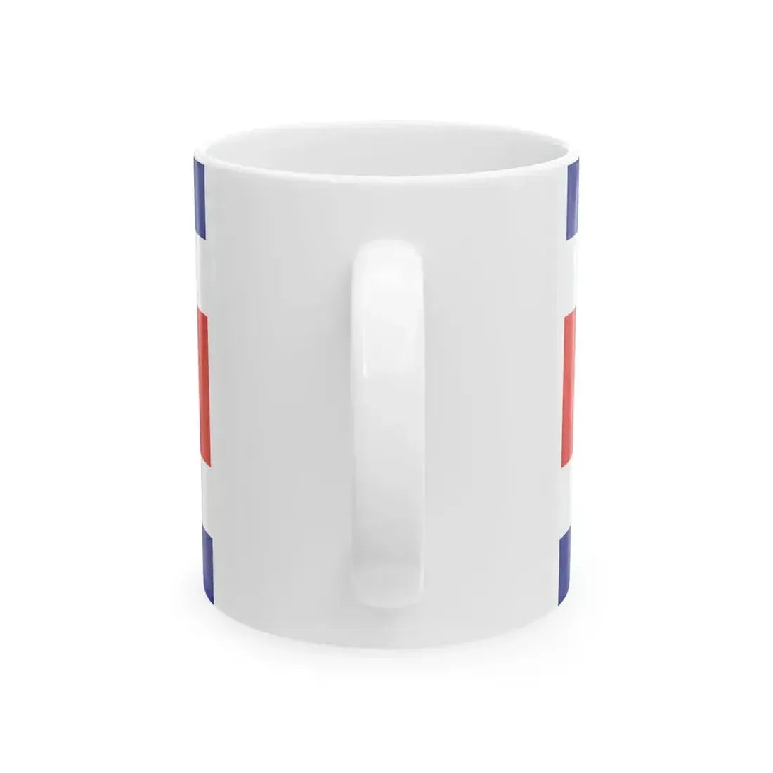 Flag of Costa Rica (Costa Rica) White Coffee Mug - Go Mug Yourself