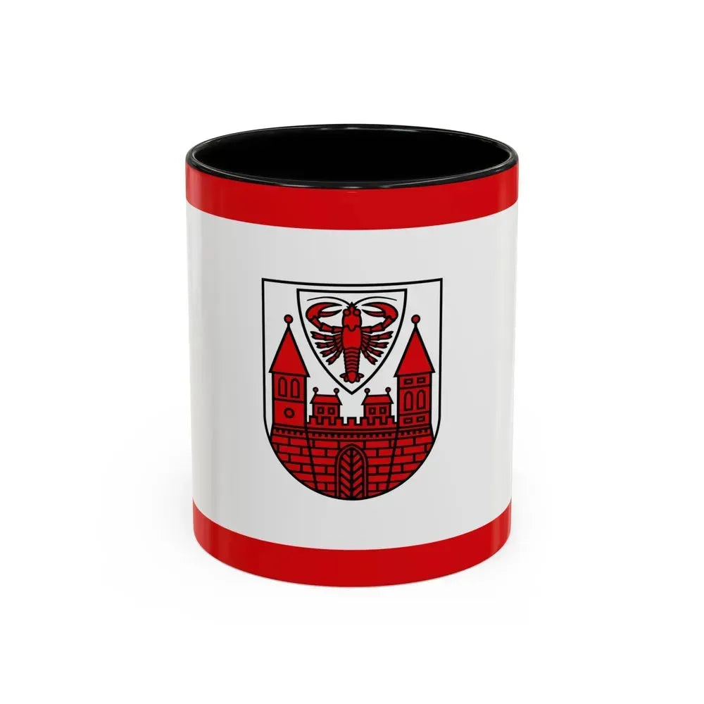Flag of Cottbus Germany - Accent Coffee Mug 11oz Black - Go Mug Yourself