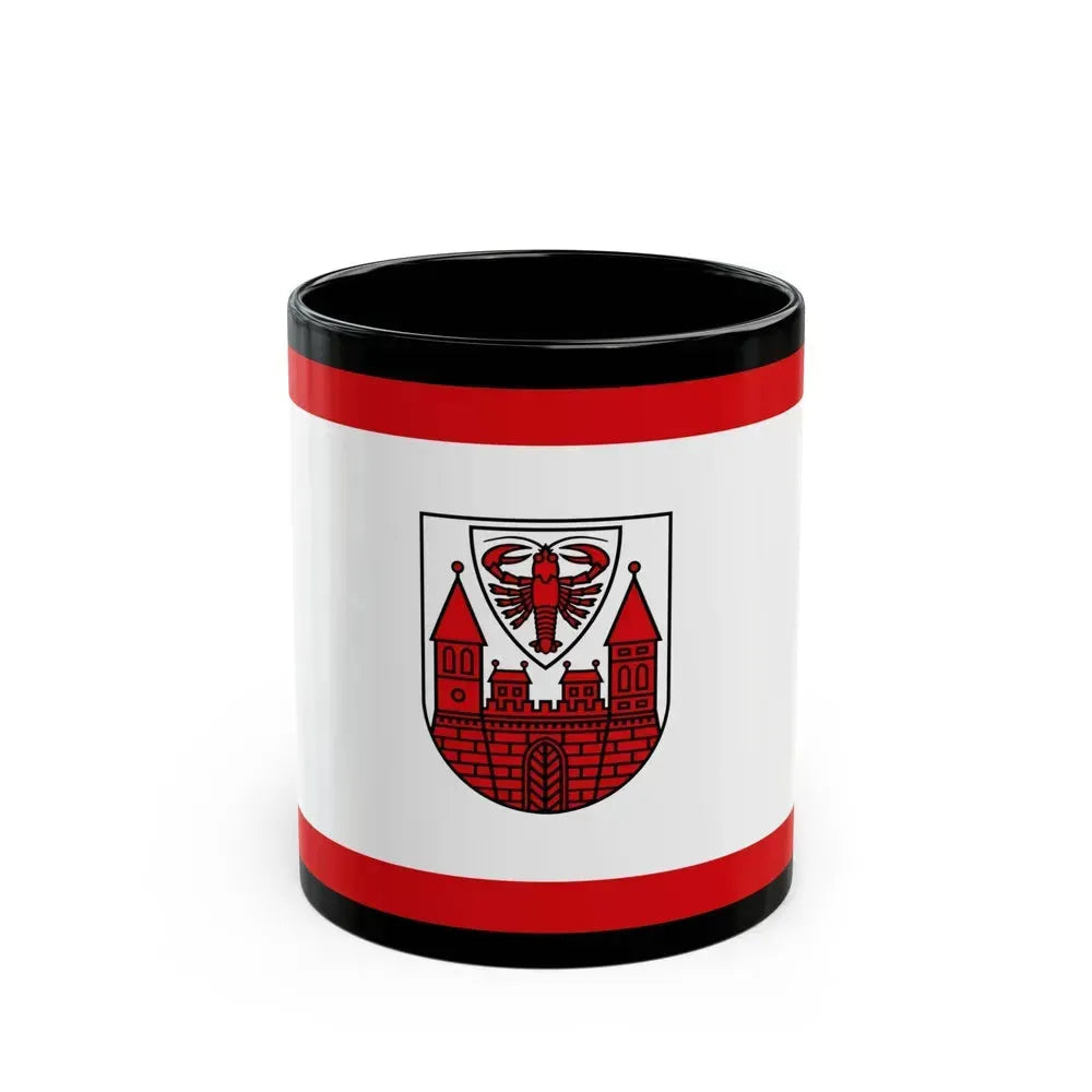 Flag of Cottbus Germany - Black Coffee Mug 11oz - Go Mug Yourself
