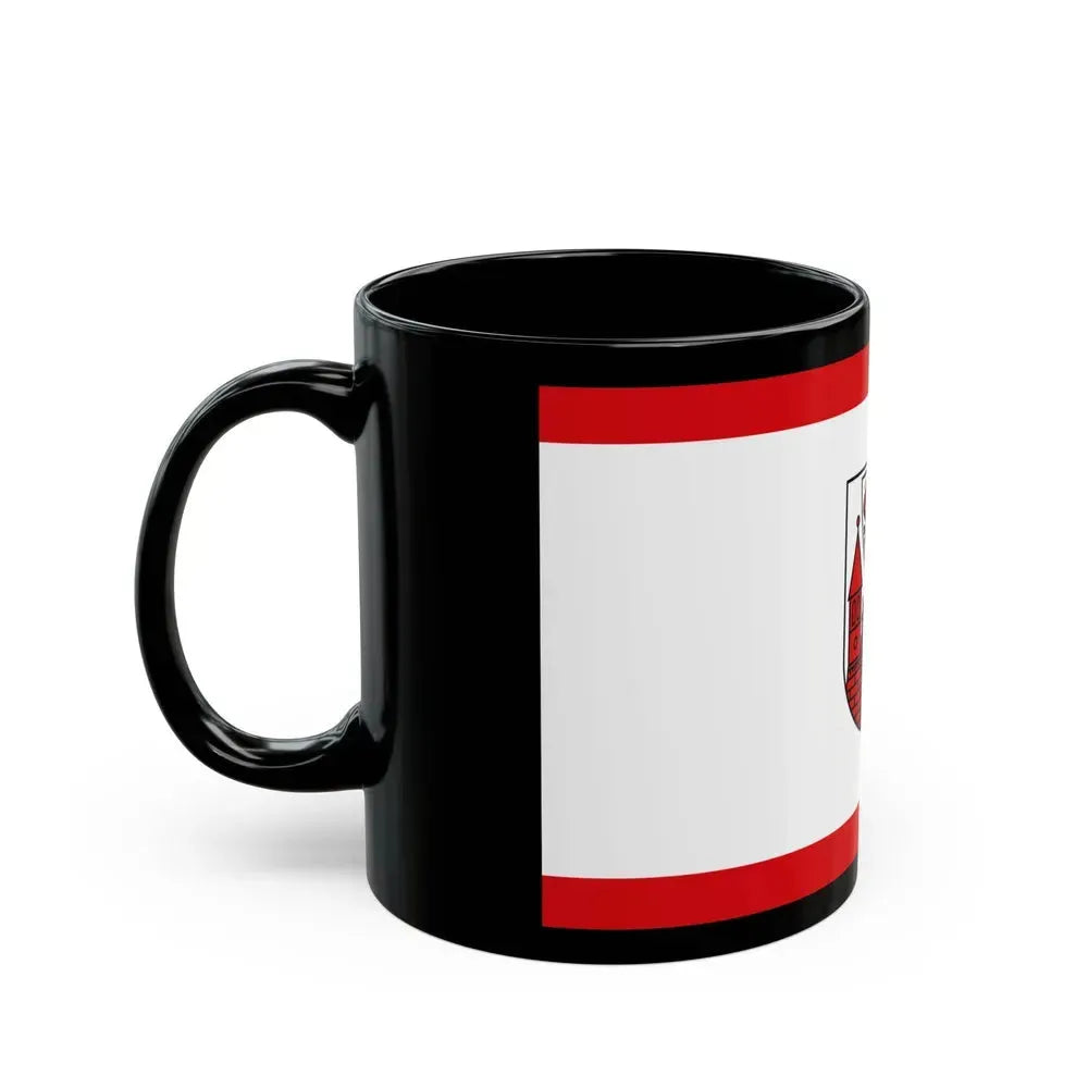 Flag of Cottbus Germany - Black Coffee Mug - Go Mug Yourself