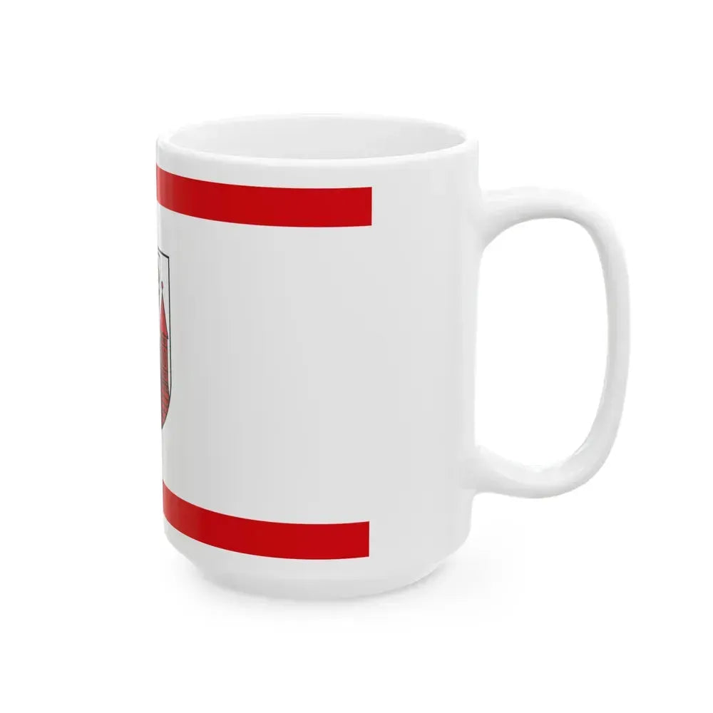 Flag of Cottbus Germany - White Coffee Mug - Go Mug Yourself