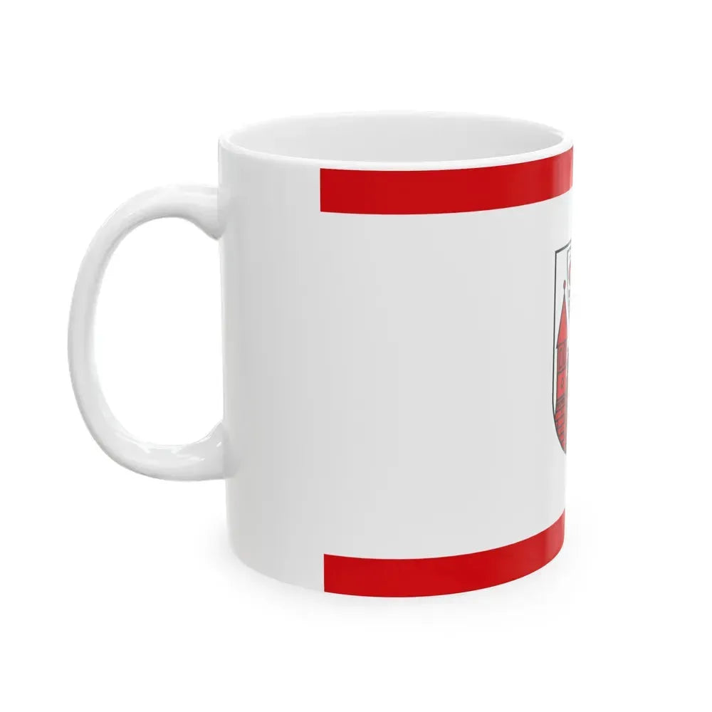 Flag of Cottbus Germany - White Coffee Mug - Go Mug Yourself