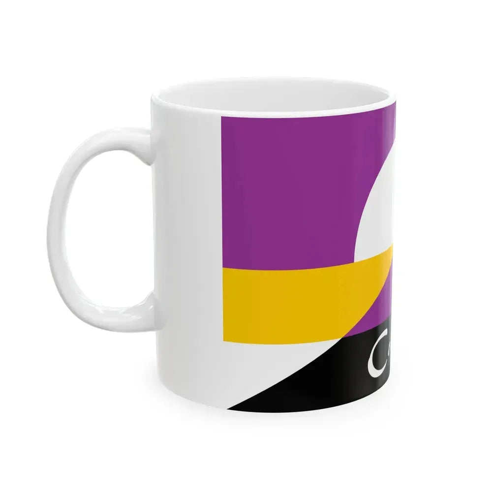 Flag of Countryside Kansas (United States) White Coffee Mug - Go Mug Yourself