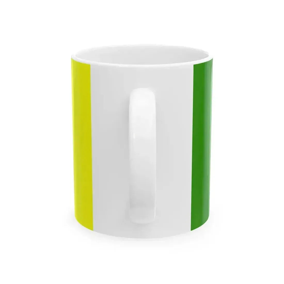Flag of county Carlow (Ireland) White Coffee Mug - Go Mug Yourself